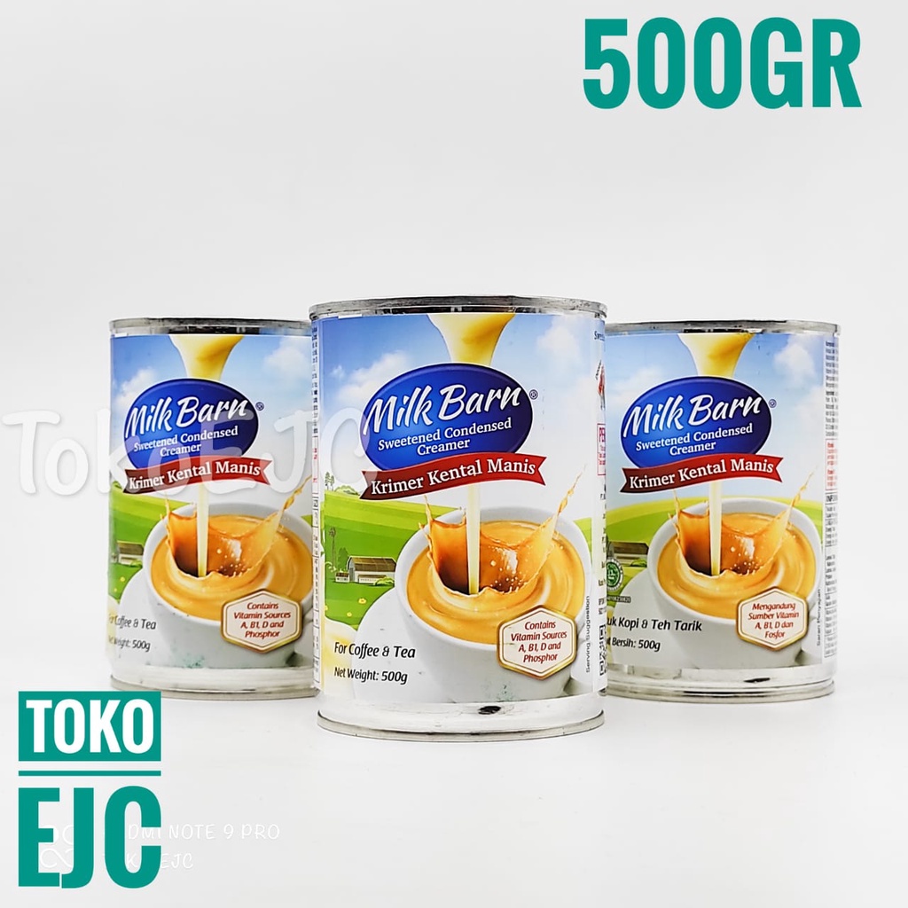 

[EJC] Krimer Kental Manis / Susu Kental Manis / SKM Milk Barn 500gr Susu Kaleng