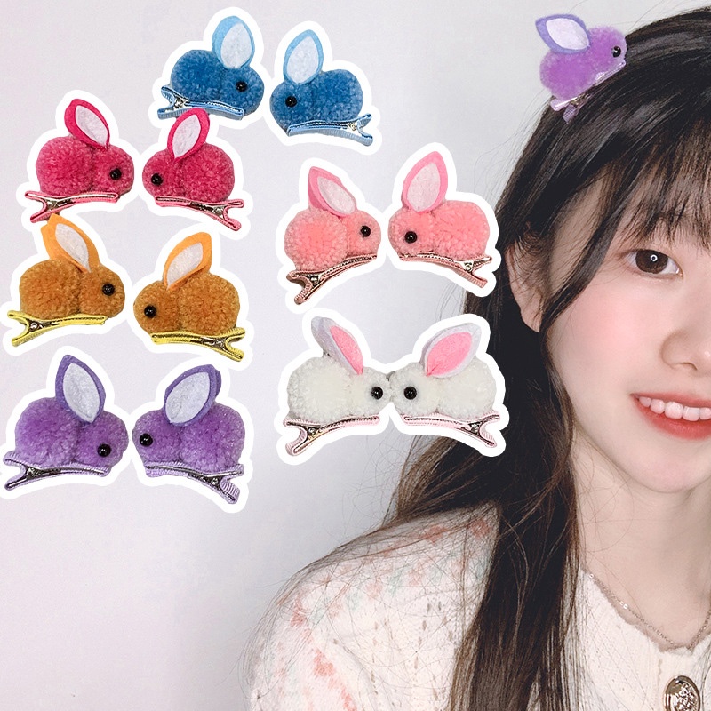 Jepit Rambut Anak Dengan Hiasan Kelinci Rabbit Lucu Jepitan Perempuan Cantik ACC20