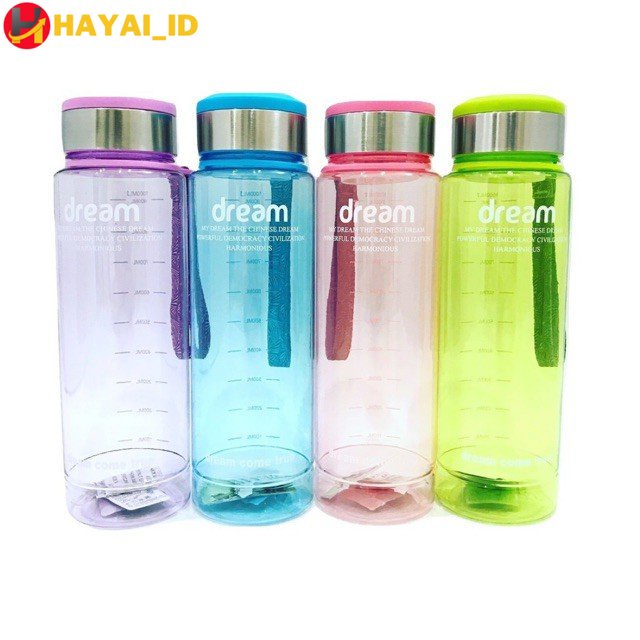 [550gr] T213 | MY Bottle Dream 1 liter / Tempat Air 1 Liter Sport Infused Water