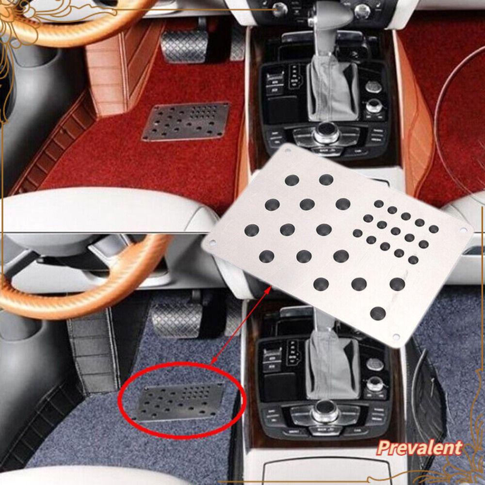 Preva Alas Lantai Mobil Universal Non-slip Pedal Rem Mobil Kaki Tumit Lecet Plat