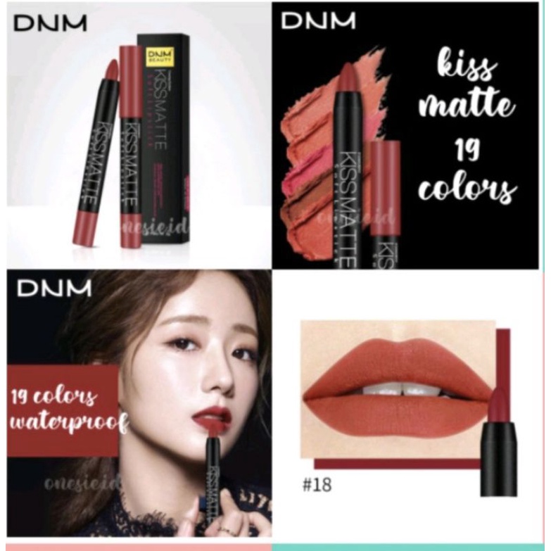 lipstik dnm kiss proof, lipstik dnm crayon