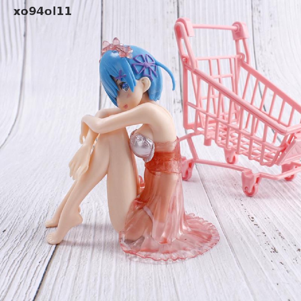 Xo Anime Jepang Kawaii Gadis Piyama Figure Kursi Rem PVC Collection Model Mainan OL