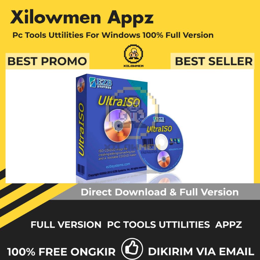 [Full Version] UltraISO Premium Edition Pro PC Tools Software Utilities Lifetime Win OS