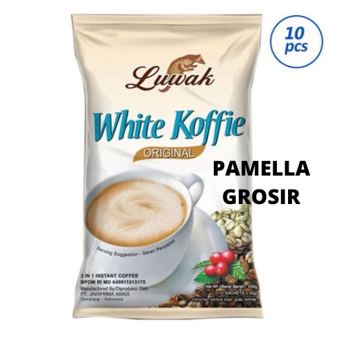 

LUWAK WHITE COFFE RENTENG ISI 10PCS