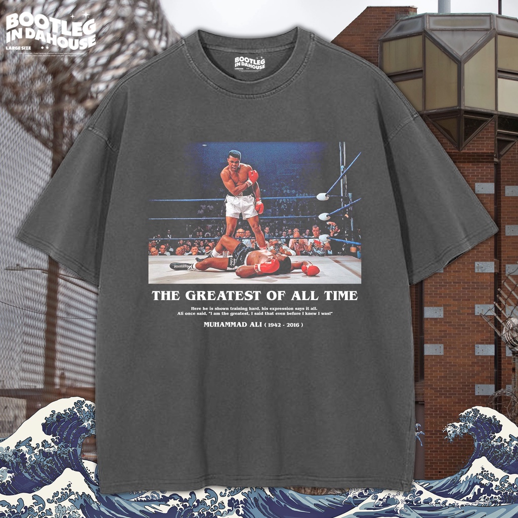 MUHAMMAD ALI Oversize T-shirt / Kaos Oversize MUHAMMAD ALI