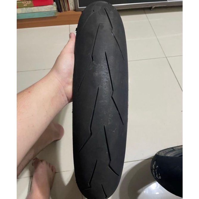 BAN PIRELLI SUPERCORSA UKURAN 120/70 110/70 RING 17