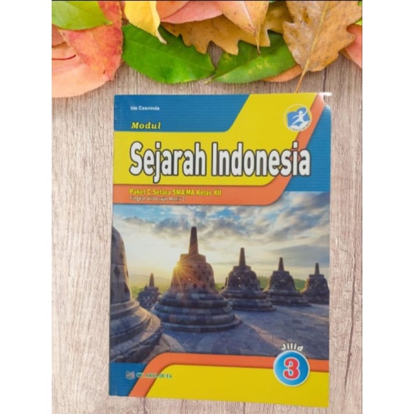 ORI satu paket buku modul paket C jilid 3 kelas 12 ips penerbit arya duta