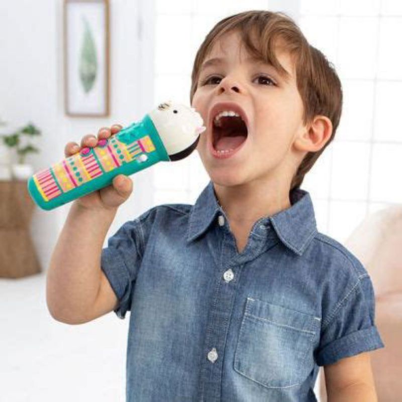 Skip Hop Zoo Llama Microphone - Mainan Mikrofon Anak Skiphop