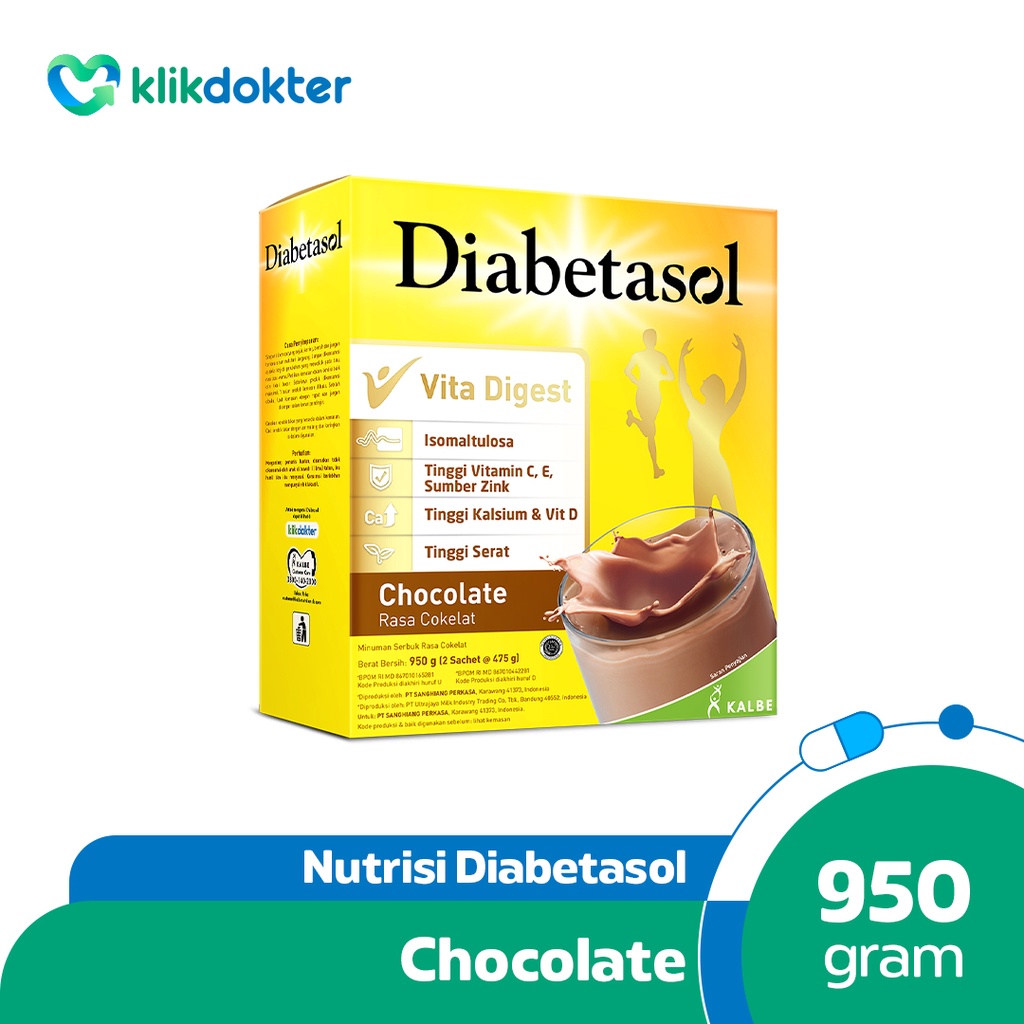 

Diabetasol Chocolate 950gr