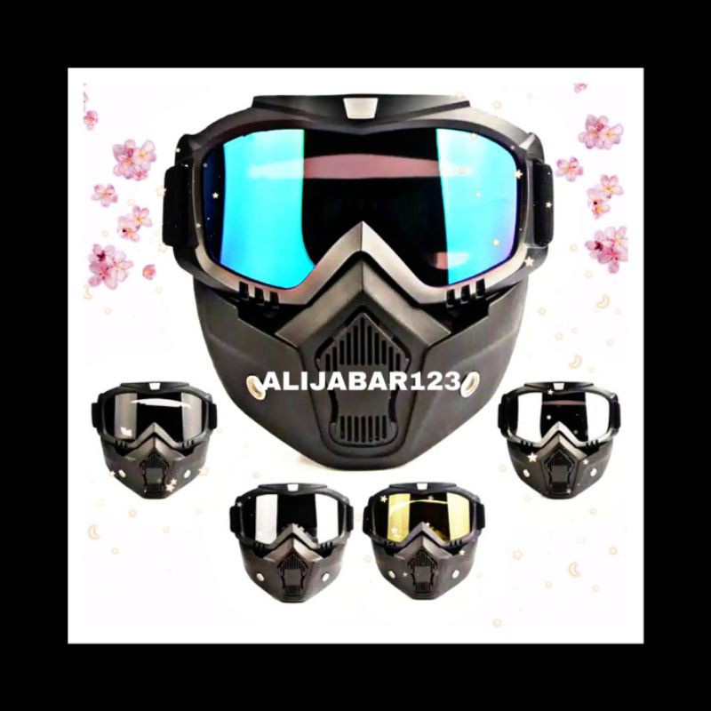 KACAMATA HELM MASKER CAKIL RETRO Goggles