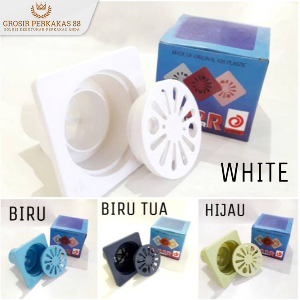 Alinco Saringan Got Kamar Mandi Plastik Anti Kecoa Floor Drain Afur Lantai 4 inch Pvc