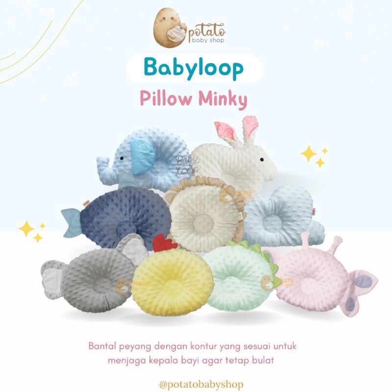 Baby Loop Newborn Pillow - Bantal Peang Bayi