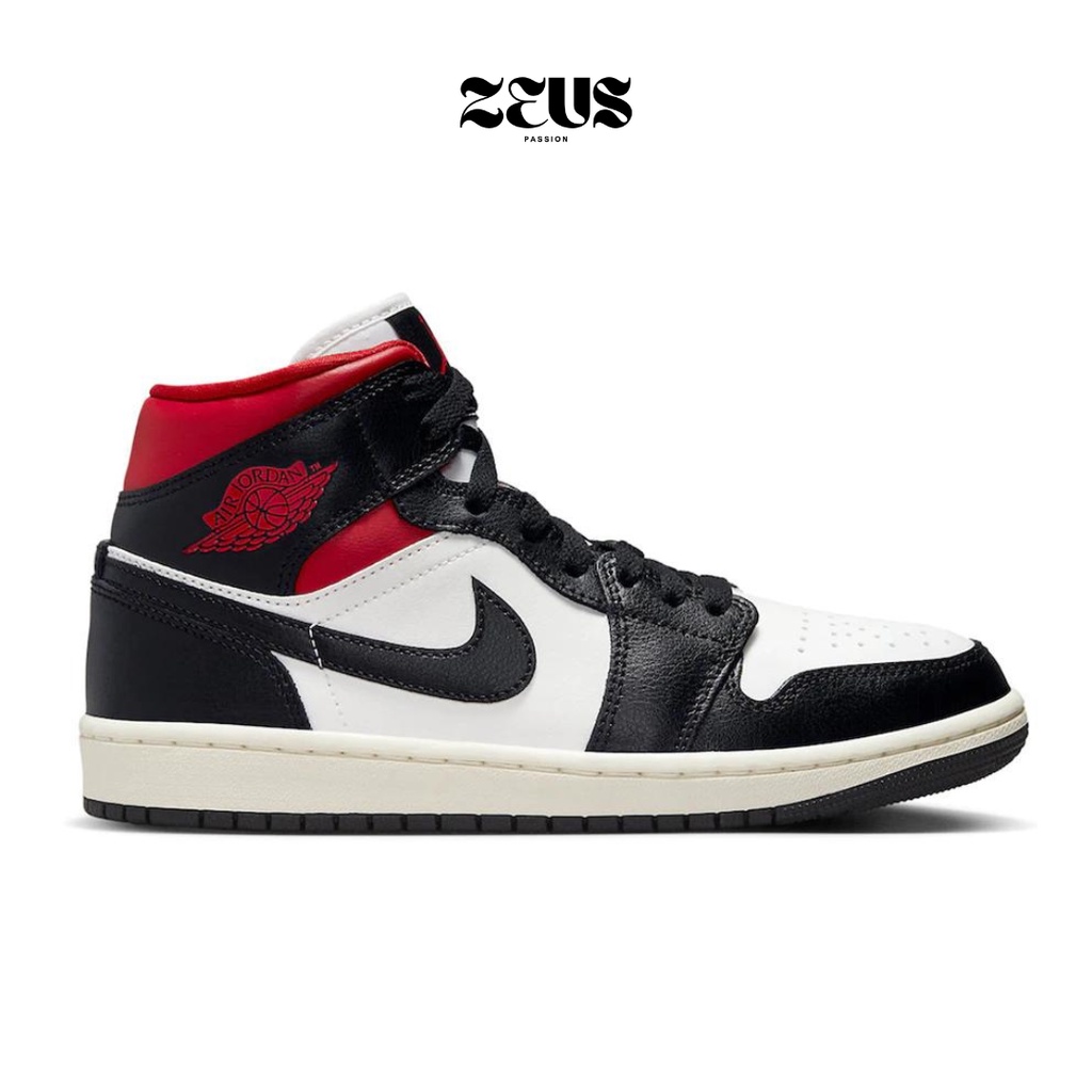 NIKE AIR JORDAN 1 MID GYM RED PANDA ORIGINAL