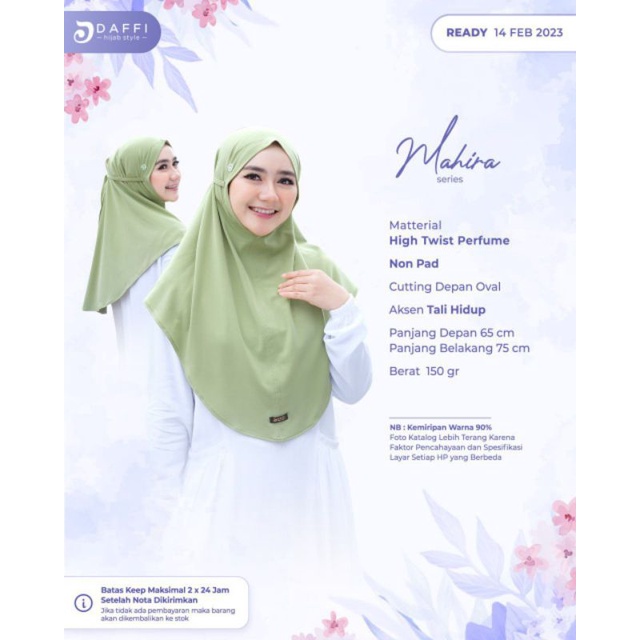 MAHIRA daffi Hijab ori
