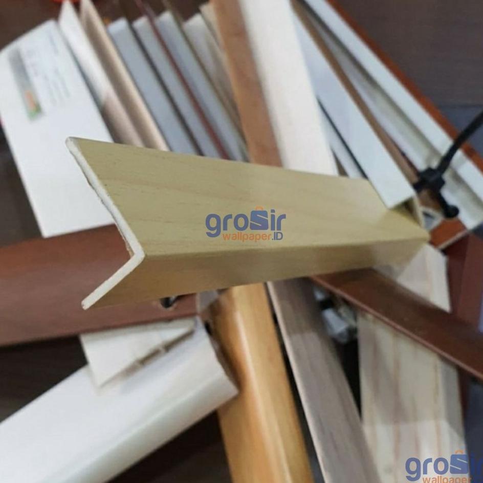 Langsung Ambil (COD) TERMURAH List PVC / List Tangga / List Siku/List Siku L PVC Step Nosing Tangga 