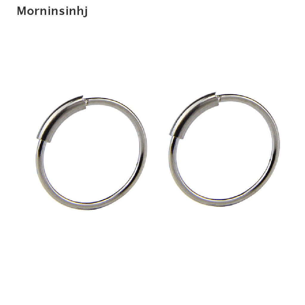 Mornin 21Pcs/Set Cincin Hoop Hidung Kristal Tulang Bar Pin Tulang Rawan Studs Perhiasan id