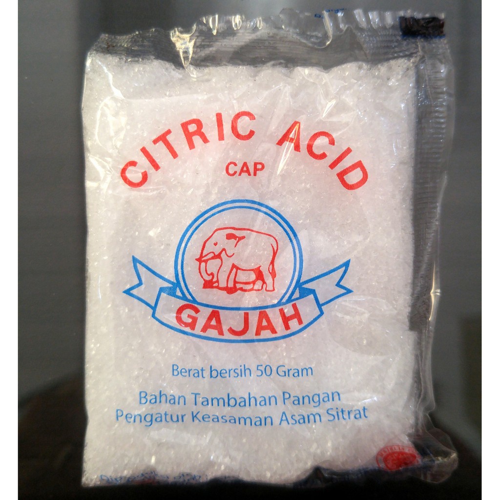 

Citrun Cap Gajah 50gr per pak isi 20
