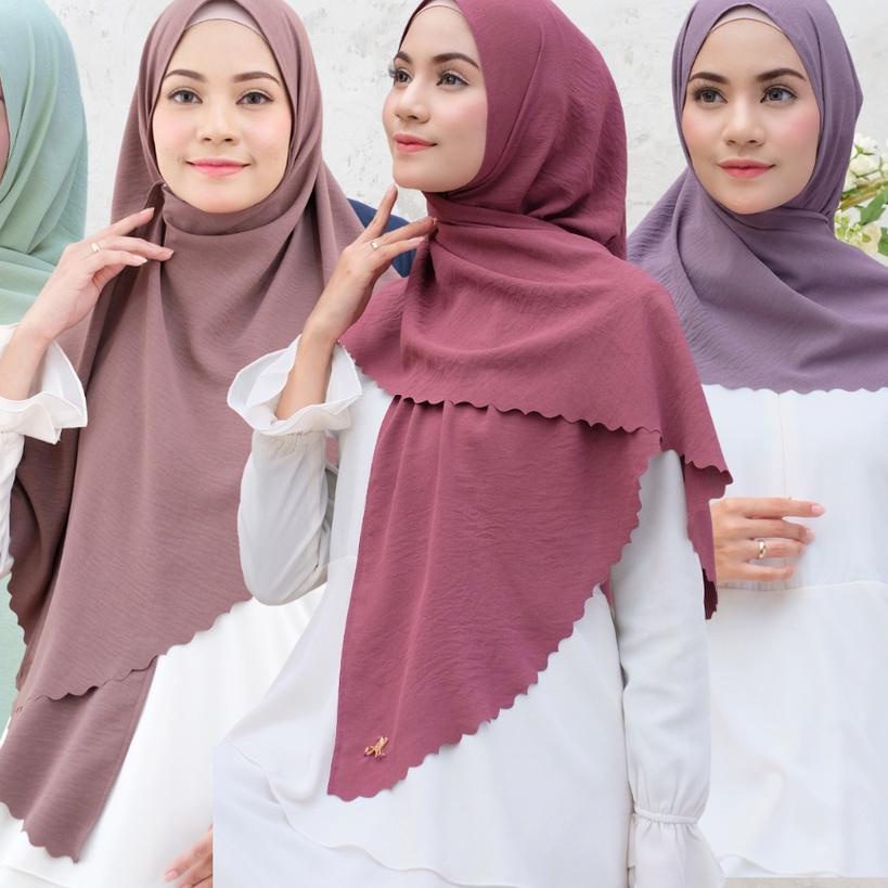✩ Lily Crinkle Instant - Albata Hijab ❂