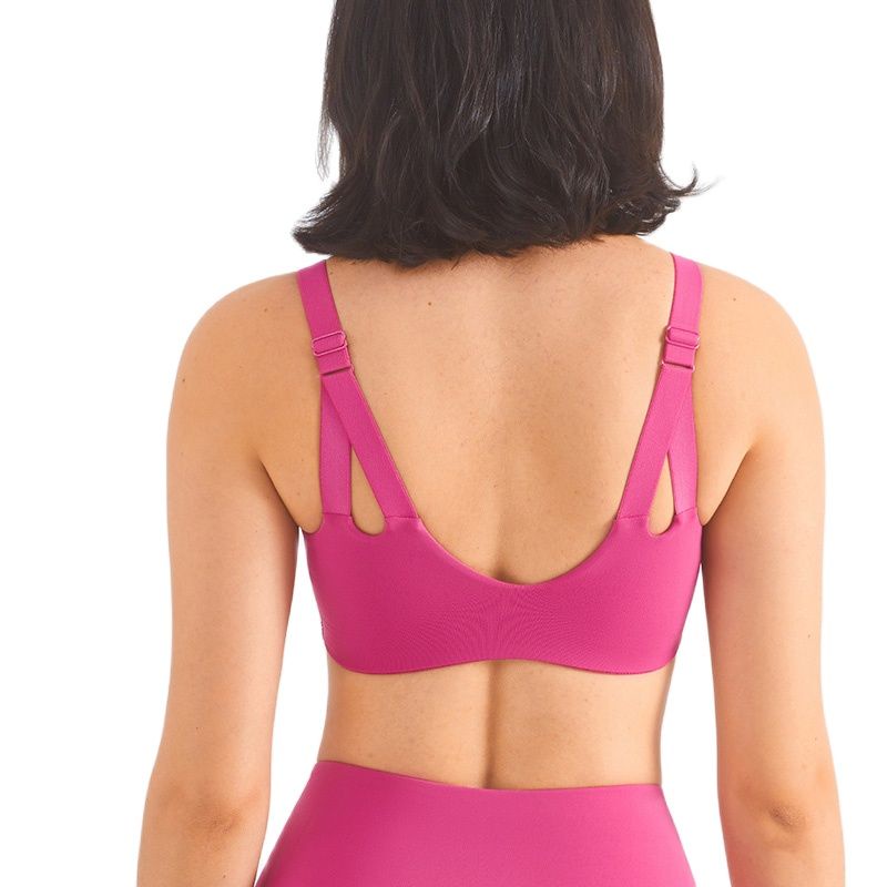 PREORDER Beauty Back Yoga Bra Women Padded Sports Bra Crop Top Fitness Push Up Gym Running Bras Adju
