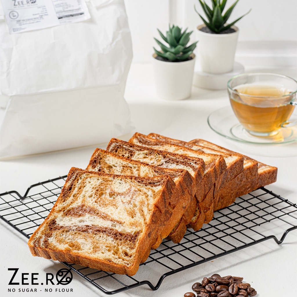 

Zeero Coffee Dairy Free / Almond Bread / No Sugar / No flour / KETO