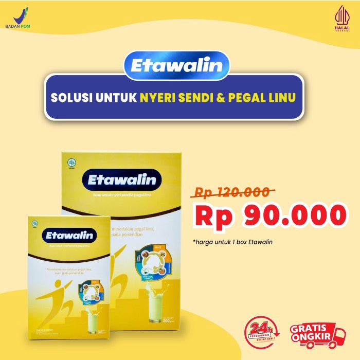 

[ COD ] ETAWALIN - SUSU KAMBING ETAWA PREMIUM BPOM SOLUSI SENDI DAN REMATIK