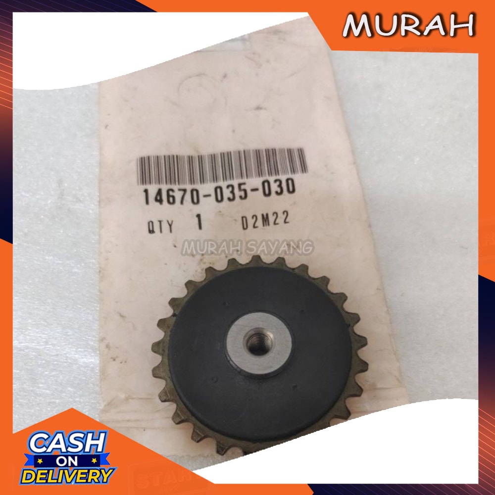 Gigi Pompa Oli Import sprocket guide Honda Supra Grand win Supra fit star prima Astrea 800 Revo lama
