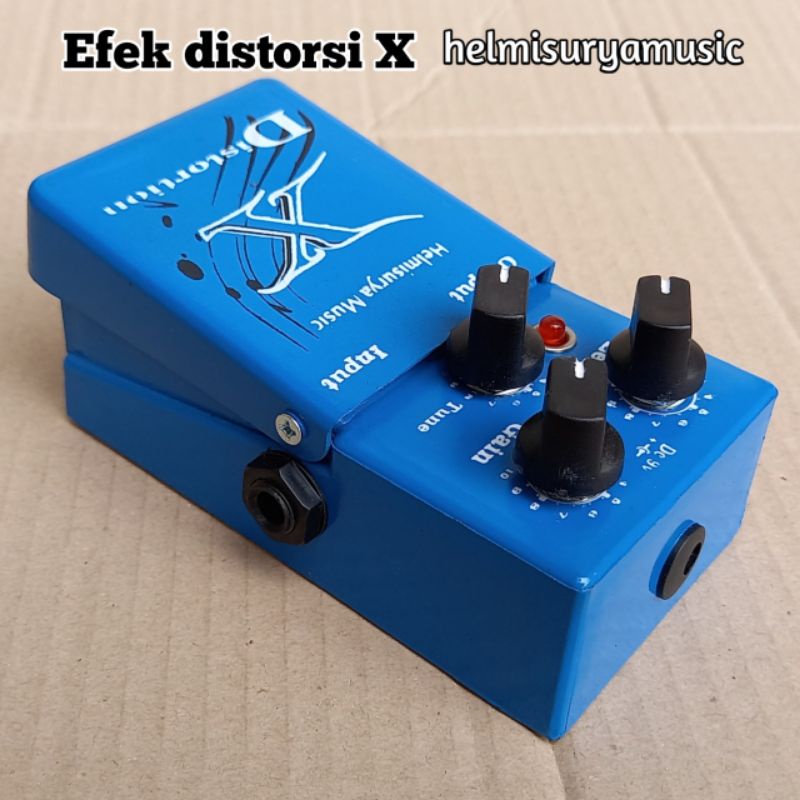 Efek gitar - Efek distorsi X suara mantap