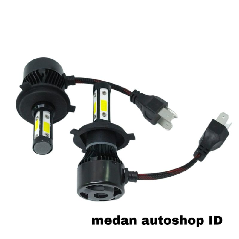lampu LED h4 4 sisi 36 watt