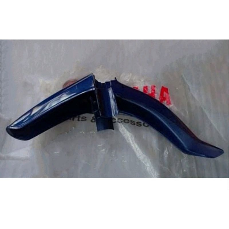 spakbor depan selebor depan yamaha force 1 sigma crypton warna biru