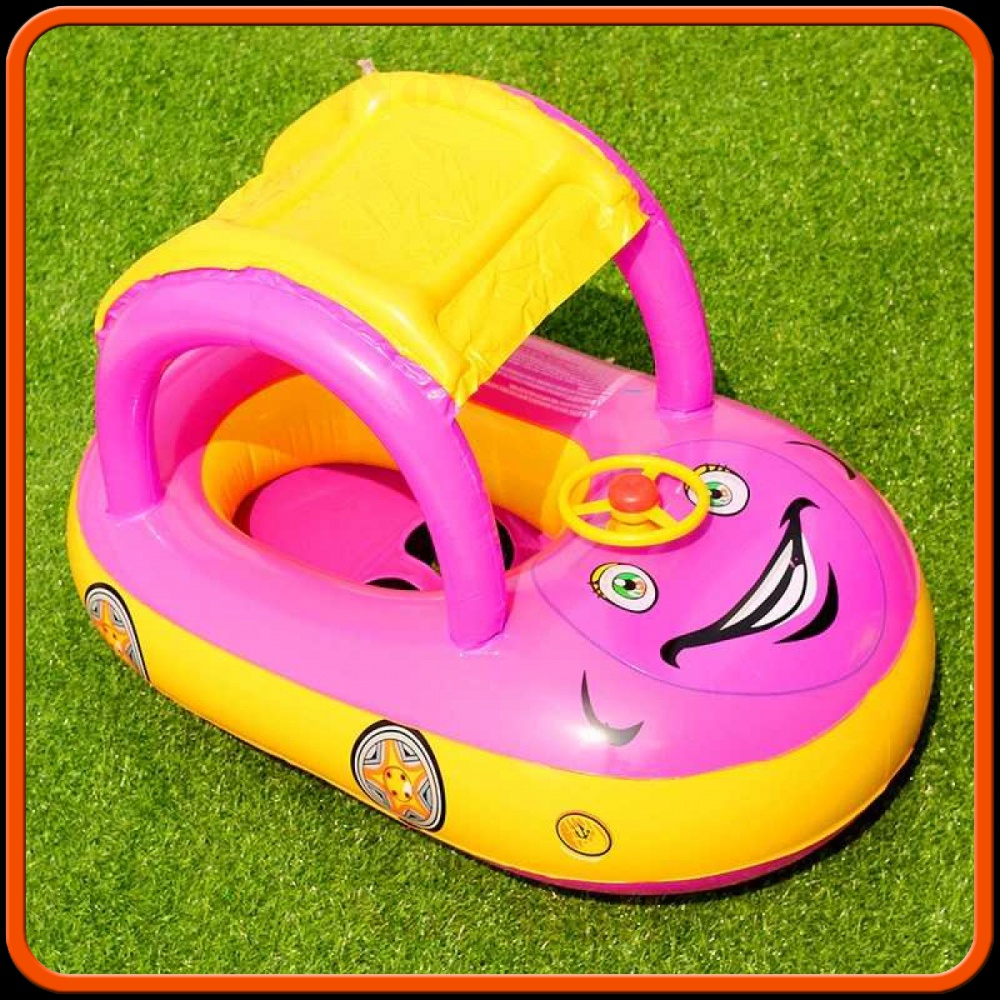 Pelampung Kolam Renang Bayi Ring Floating with Canopy -SP470