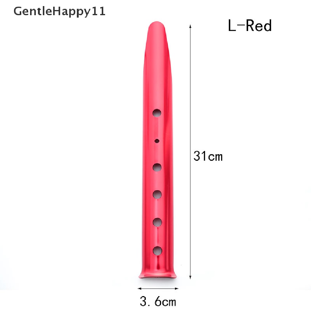 Gentlehappy 23/31cm Aluminium U-Shaped Tent Nail Stakes Pasak Salju Pasak Pasir Untuk Outdoor id