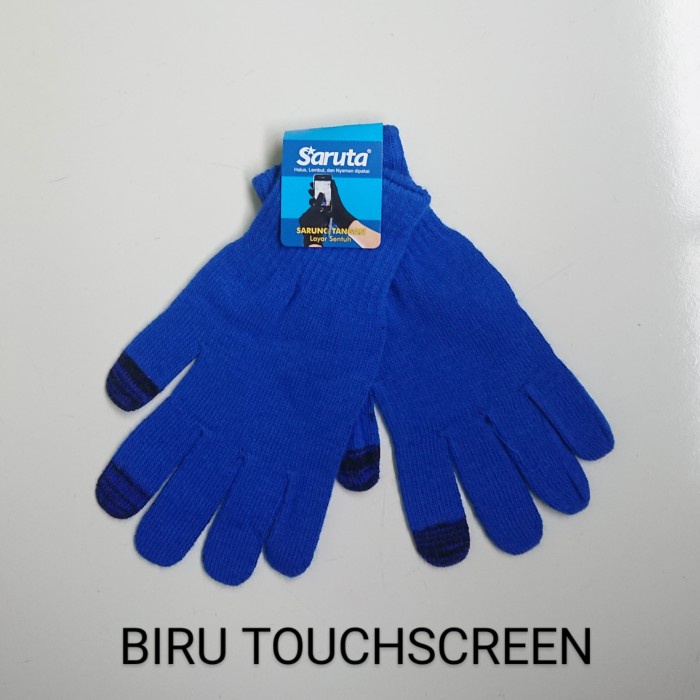 Sarung Tangan Touchscreen HP motor layar sentuh Saruta Gloves