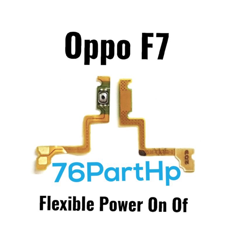 Fleksibel Connector Power on off Oppo F7 - Fleksible Fleksibel Flexibel Konektor