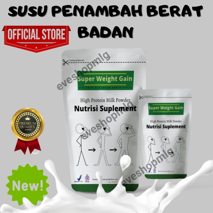 

3.3 COD WEIGHT GAIN susu penambah berat badan susu penggemuk badan anak dewasa bpom ampuh cepat appeton weight gain | NEW | REBORN | Rilis | New event