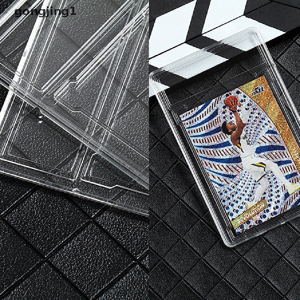 Ggg 90x65mm Akrilik Jumbo Game Star PSA Trading Card Slabs Sleeves Holder Case ID