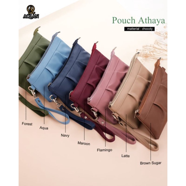 Aqlan, Pouch Athaya Chocoly Tempat Uang dan Kunci