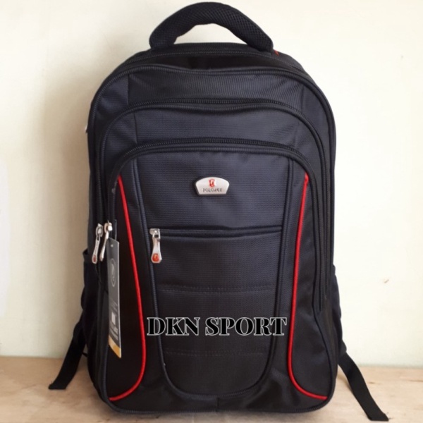 ACE jumbo 20 ransel inch Hitam Tas polo laptop - size Jual Diskon