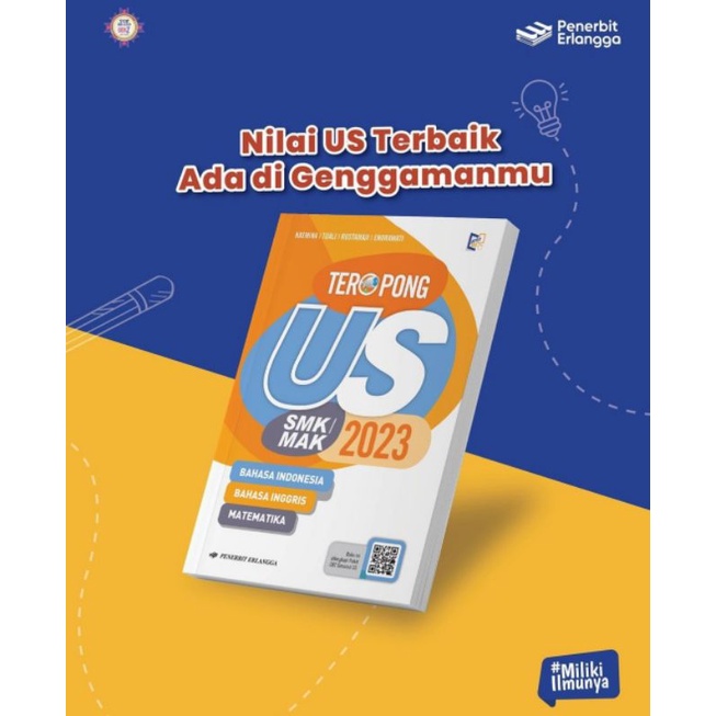 Buku Teropong US 2023 SMK Original Penerbit Erlangga