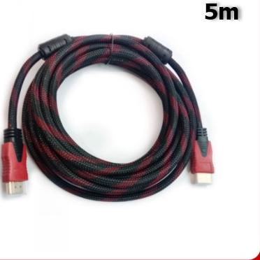 ✮ Kabel Hdmi 5 meter Laptop Ke TV High Speed Versi 1.4 hdmi to hdmi ❊