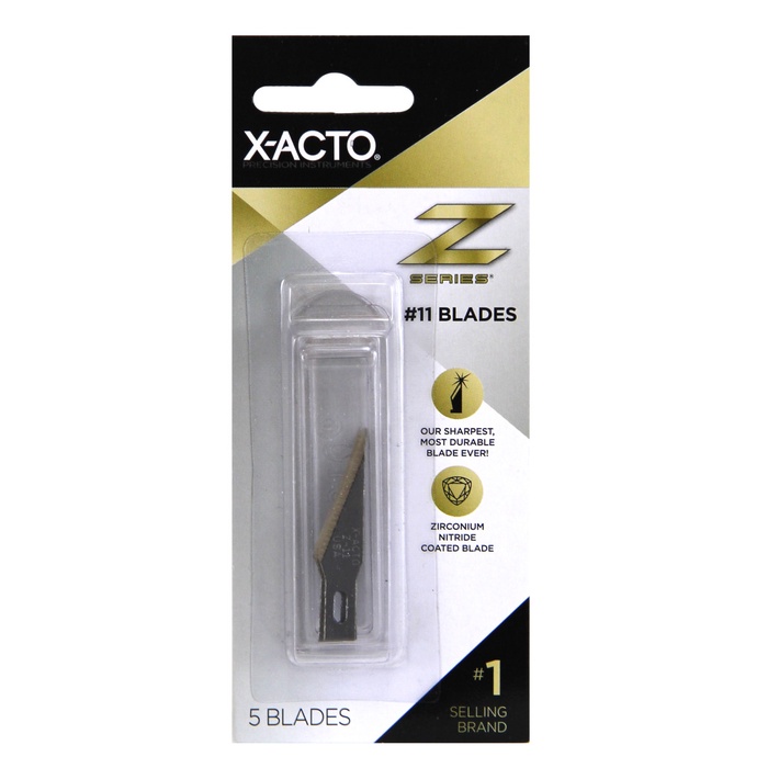 

Terlaris X-Acto Z-Series #11 Refill Blades 5-Pack