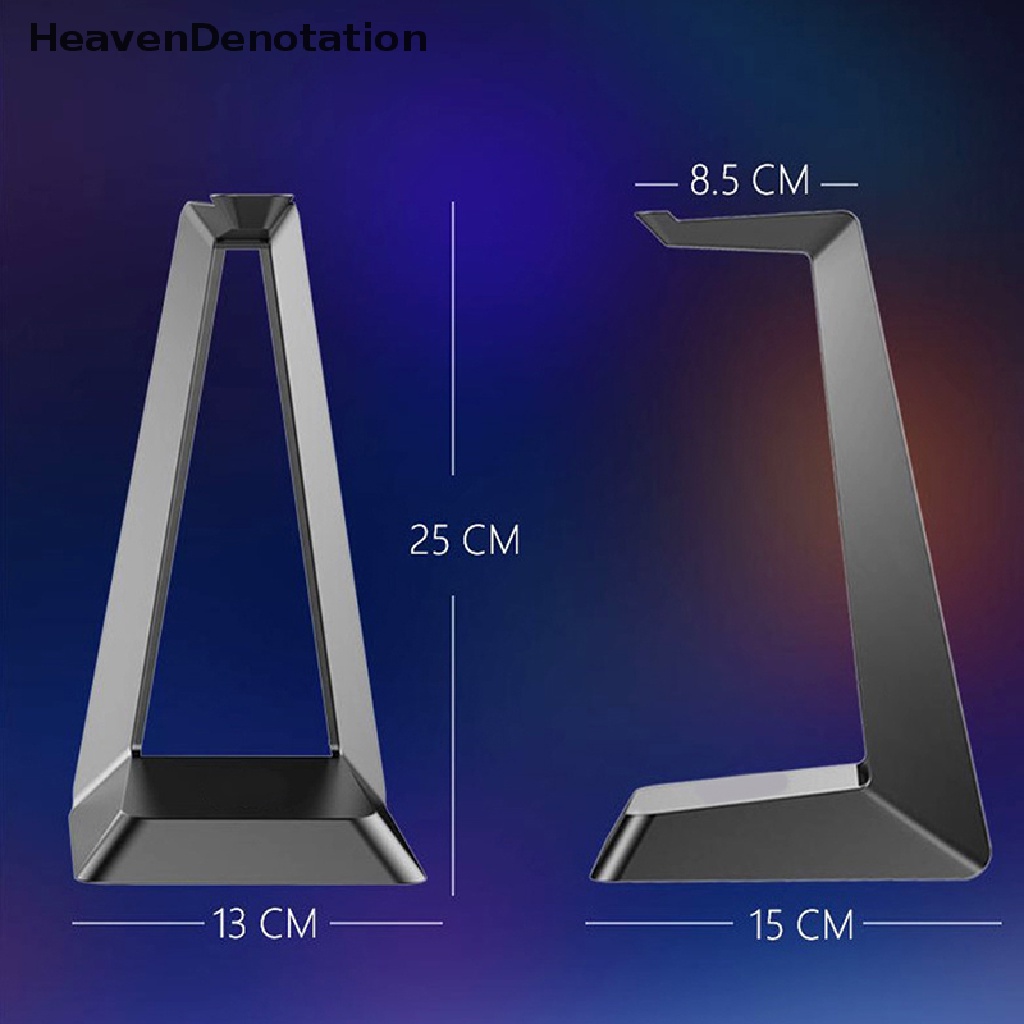 [HeavenDenotation] Universal Headphone Stand Holder Headset Gaming Stand Earphone Display Rak Gantungan Over Ear Headset PC Rak Penyangga HDV