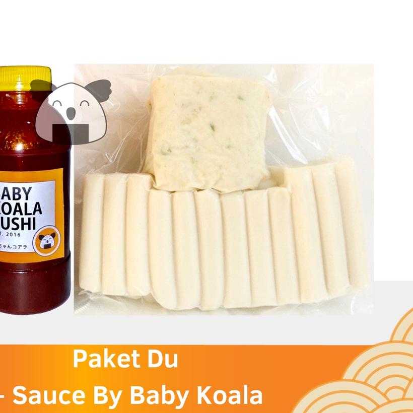 

☀ PAKET DU 600 g Halal | Toppoki, Odeng & Saus ➭