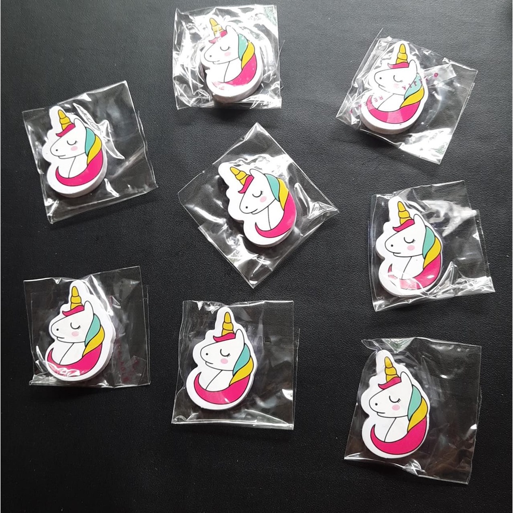 

Setip / Penghapus / Eraser motif Kepala Unicorn