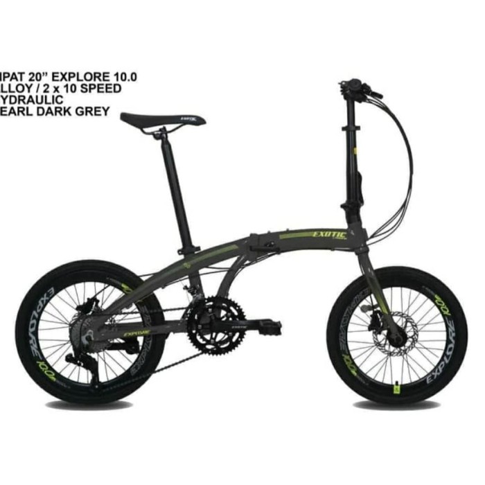 Sepeda Lipat 20 Exotic Explore 10 By Pacific #Original