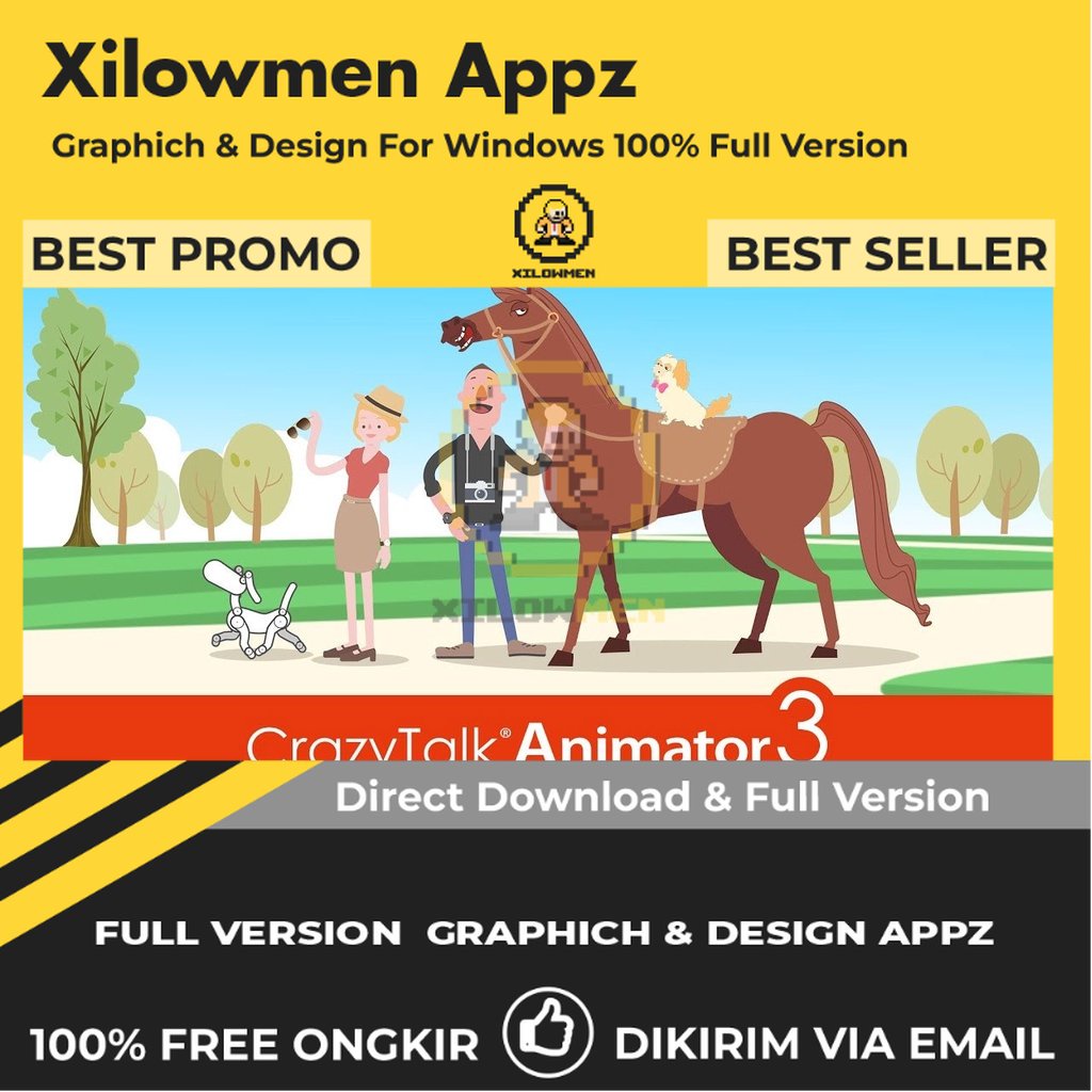 [Full Version] Reallusion CrazyTalk Animator Pro Design Graphics Lifetime Win OS