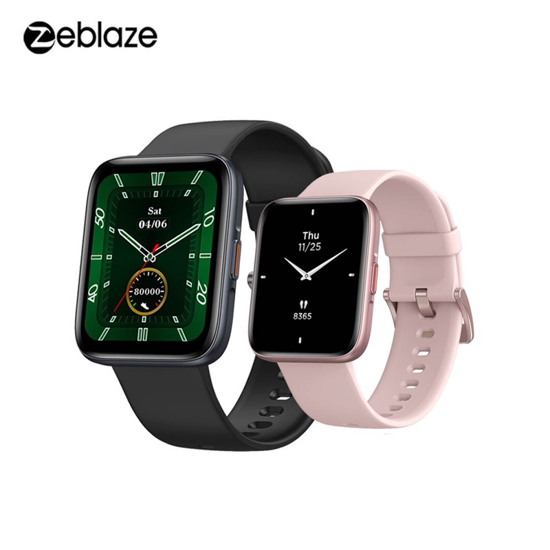 B01 ZEBLAZE BEYOND Smartwatch Built In GPS Waterproof 5 ATM AMOLED Display