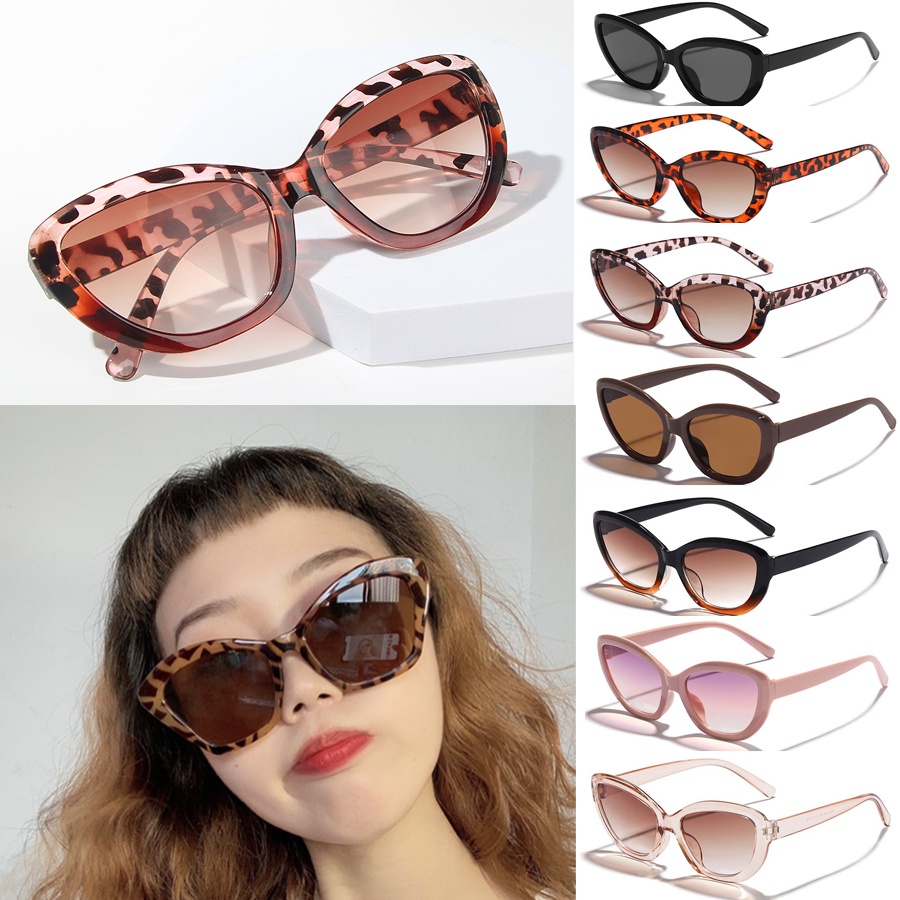 In STOCK Classic Cat Eye Women Sunglasses Girl Fashion Kaca Mata Murah Kaca Anti Radiasi Untuk Wanita UV400