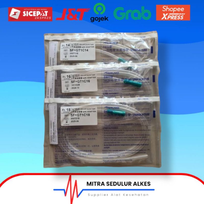 Stomach Tube Terumo NGT ukuran 12 14 16 18