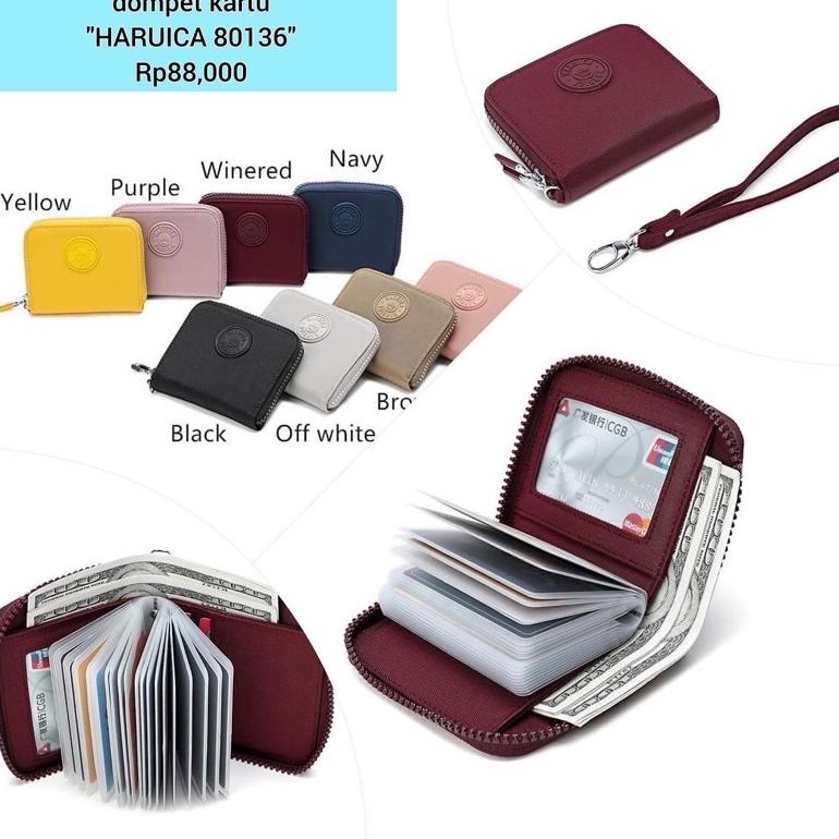 TERBARU Dompet Haruica Wallet 80136 Original Import