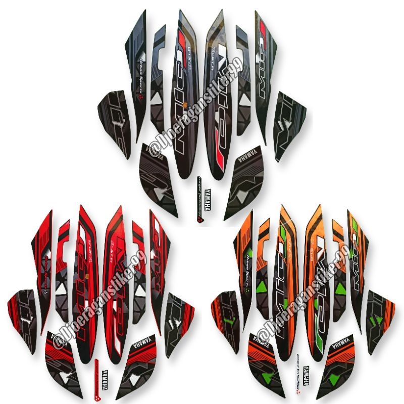 stiker striping yamaha mio j 2014, striping lis mio j 2014, stiker mio j 2014